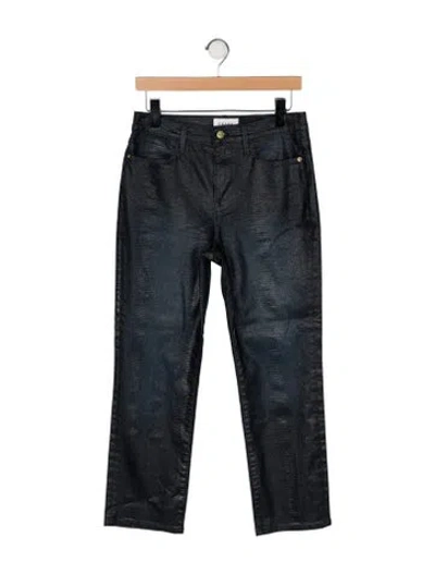 Pre-owned Frame Straight Leg Pants In Multi