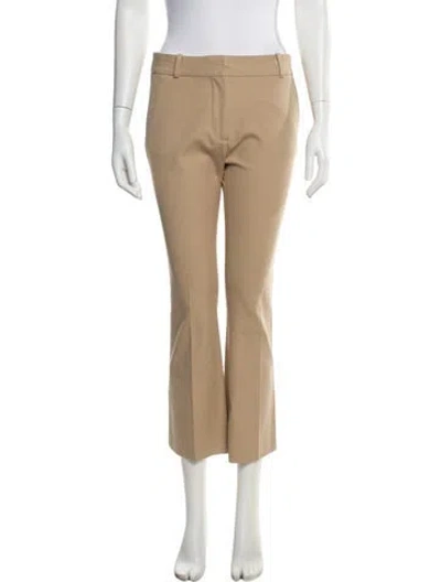 Pre-owned Frame Straight Leg Pants In Neutral