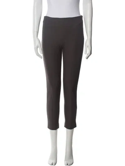 Pre-owned Frame Straight Leg Pants In Neutral