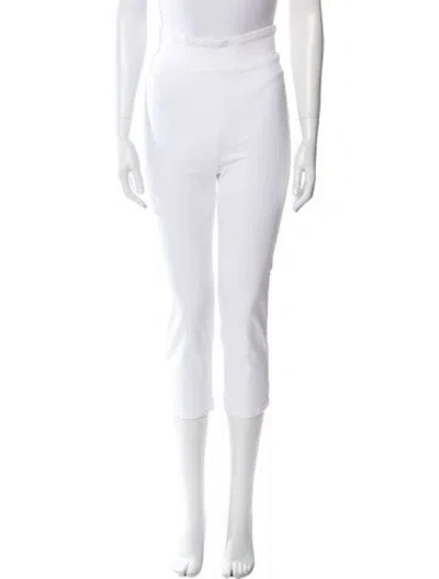 Pre-owned Frame Straight Leg Pants In Neutral