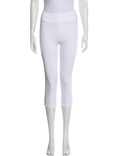 Pre-owned Frame Straight Leg Pants In Neutral