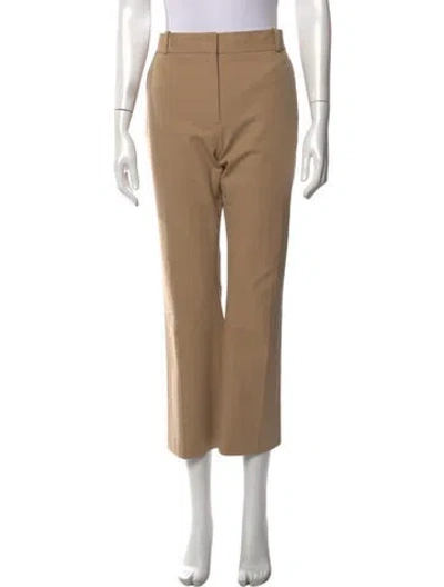 Pre-owned Frame Straight Leg Pants In Neutral