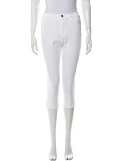 Pre-owned Frame Straight Leg Pants In Neutrals
