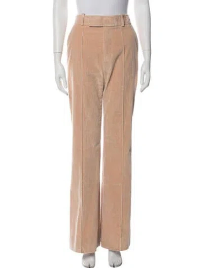 Pre-owned Frame Straight Leg Pants In Neutrals