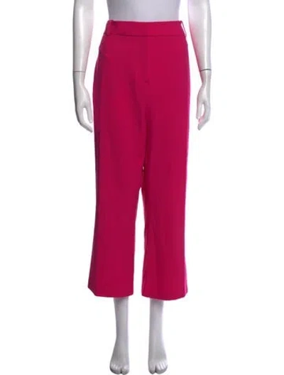 Pre-owned Frame Straight Leg Pants In Pink