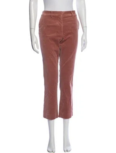 Pre-owned Frame Straight Leg Pants In Pink