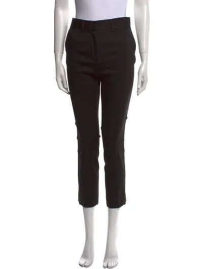 Pre-owned Frame Straight Leg Pants W/ Tags In Black