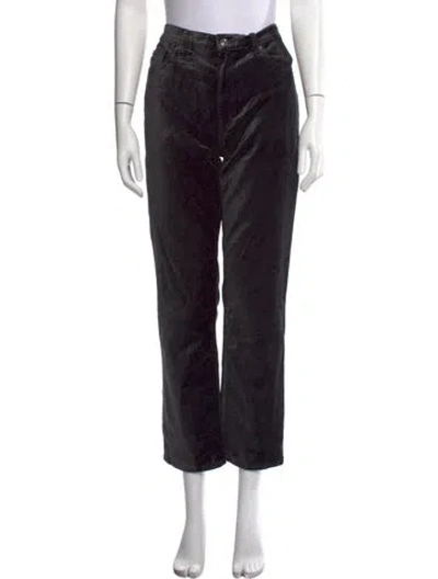 Pre-owned Frame Straight Leg Pants W/ Tags In Black