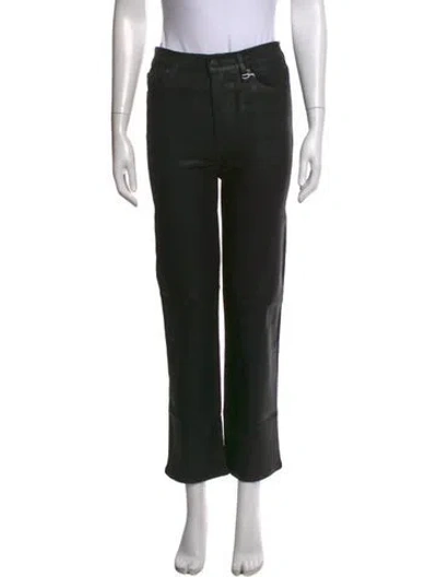 Pre-owned Frame Straight Leg Pants W/ Tags In Black