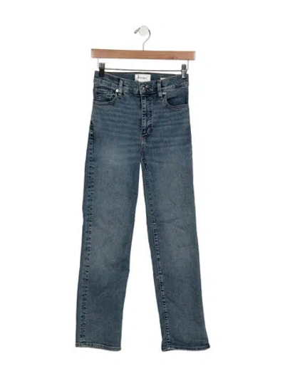 Pre-owned Frame Straight Leg Pants W/ Tags In Blue