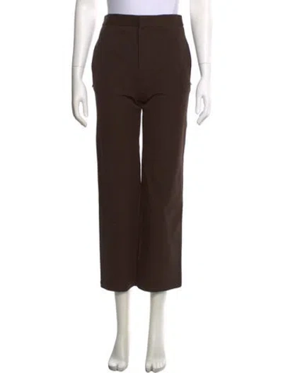 Pre-owned Frame Straight Leg Pants W/ Tags In Brown