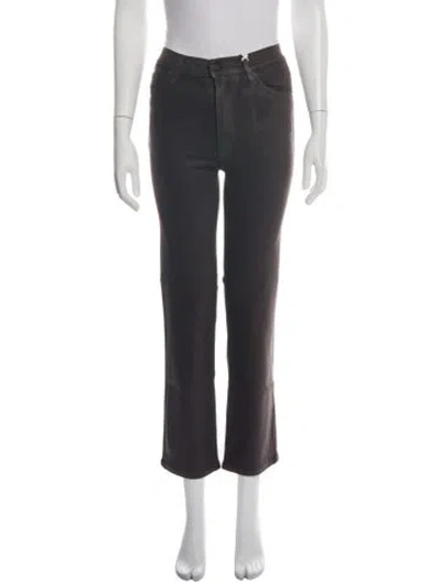 Pre-owned Frame Straight Leg Pants W/ Tags In Brown