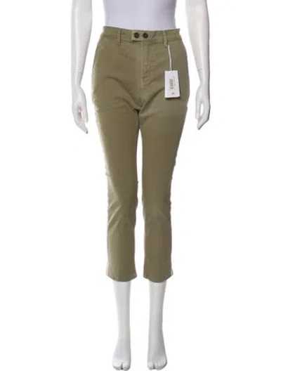 Pre-owned Frame Straight Leg Pants W/ Tags In Green