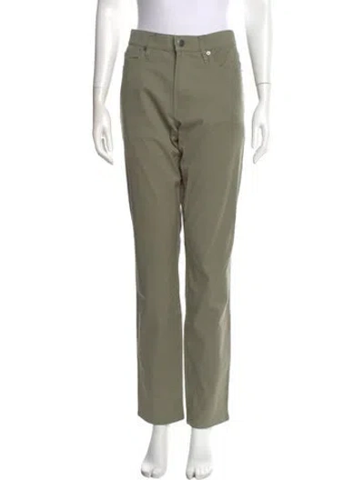 Pre-owned Frame Straight Leg Pants W/ Tags In Green