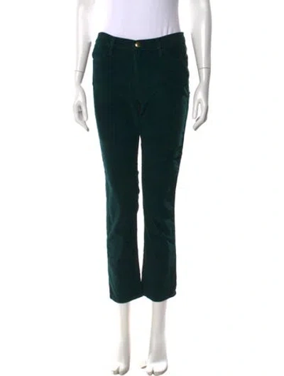 Pre-owned Frame Straight Leg Pants W/ Tags In Green
