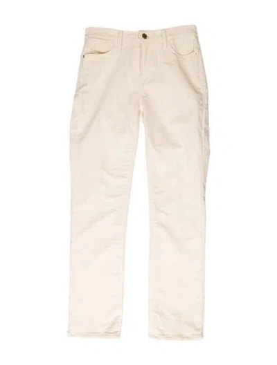 Pre-owned Frame Straight Leg Pants W/ Tags In Neutral