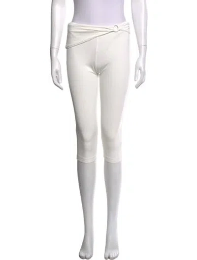 Pre-owned Frame Straight Leg Pants W/ Tags In White