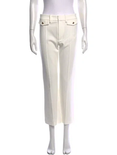 Pre-owned Frame Straight Leg Pants W/ Tags In White