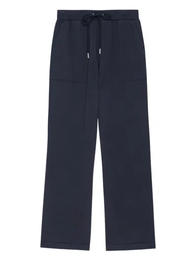 Frame Straight-leg Track Pants In Blue