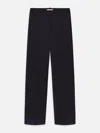 Frame Straight Leg Trouser Pants In Blue