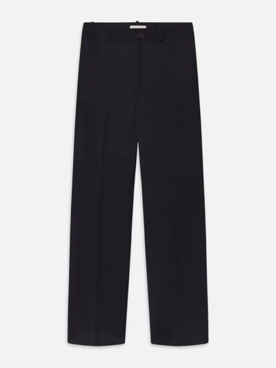 Frame Straight Leg Trouser Pants In Blue