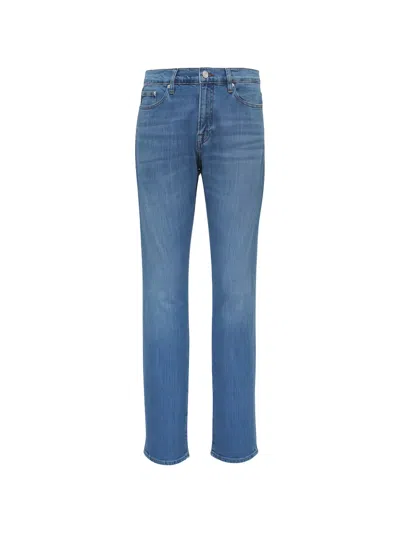 Frame Straight-leg Jeans In Blue