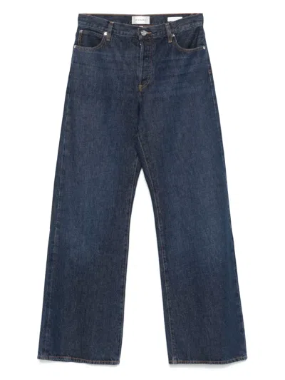 Frame Straight-leg Jeans In Blue