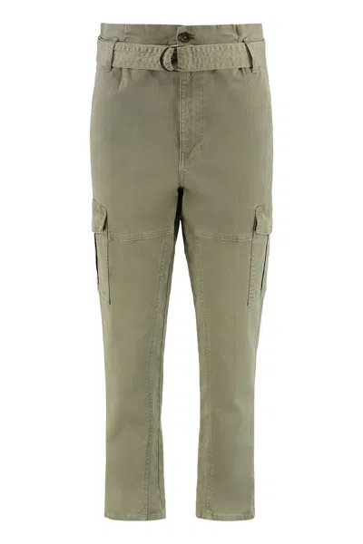 Frame Stretch Cotton Cargo Trousers