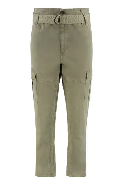 FRAME FRAME STRETCH COTTON CARGO TROUSERS