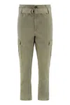FRAME FRAME STRETCH COTTON CARGO TROUSERS