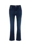 Frame Flared Leg Denim Stretch Jeans In Blue