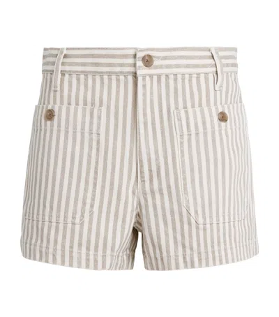 Frame Stripe Cruise Denim Shorts