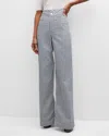 Frame Tailored Trouser In Seaport Stripe