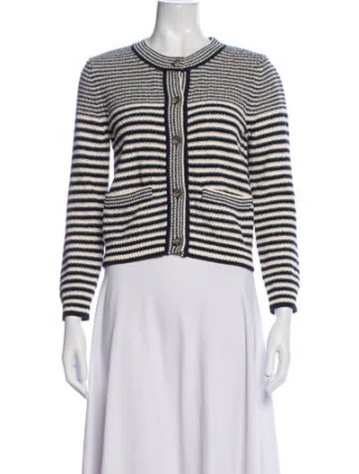 Pre-owned Frame Striped Jacket In Multicolor