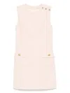 Frame Striped Mini Dress In Pink