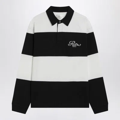 Frame Striped Polo Shirt