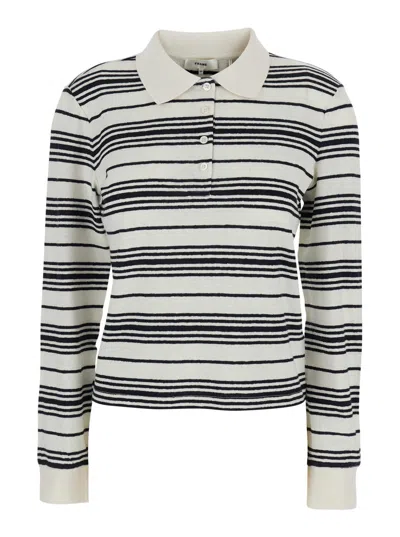 FRAME FRAME STRIPED POLO