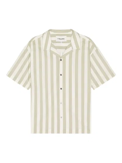 Frame Striped Shirt In Multi