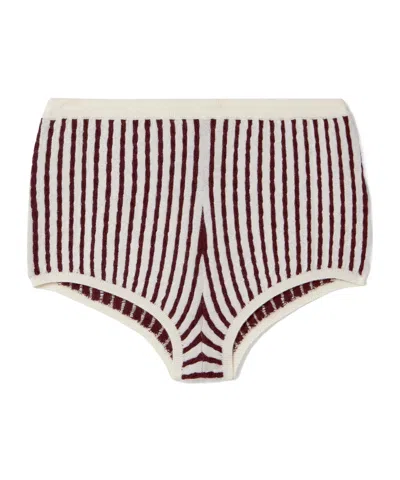 Frame Striped Shorts In Multi