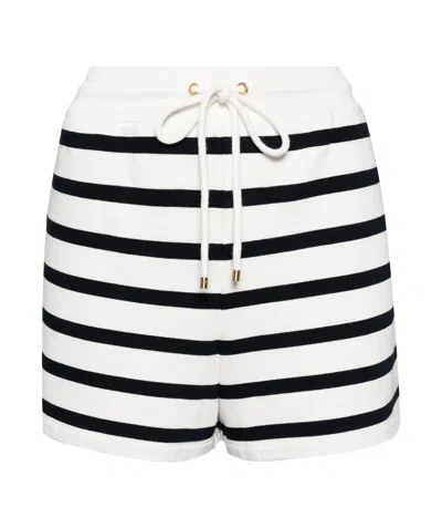 FRAME STRIPED SHORTS