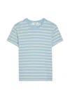 Frame We26jte012 Chambray Blue Multi In Blue