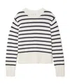 Frame Striped Sweater In Multi