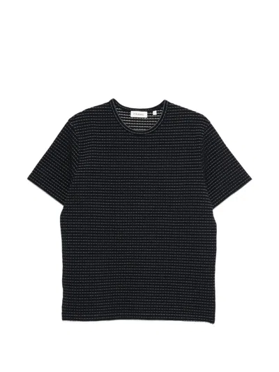 Frame Striped T-shirt In Black