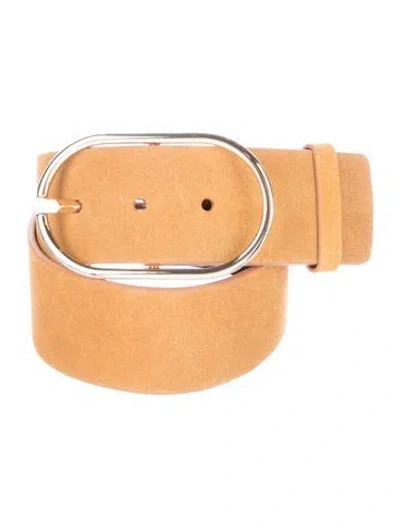 Pre-owned Frame Suede Belt In Multi