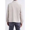Frame Suede Overshirt In Nude