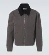 Frame Canvas Workwear Jacket Infinite In Grey