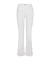 Frame Flared Jeans In White