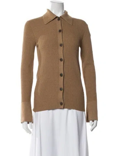 Pre-owned Frame Sweater In Brown