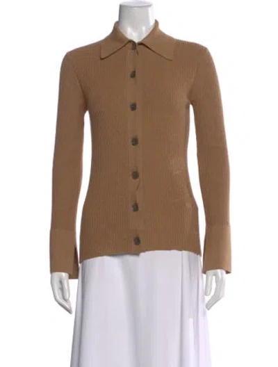 Pre-owned Frame Sweater In Brown