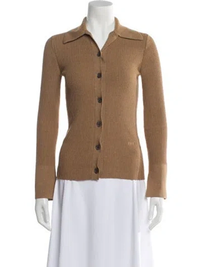 Pre-owned Frame Sweater In Brown